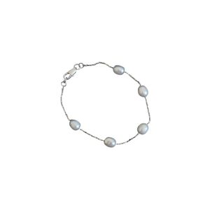 Gray Freshwater Pearls Bracelet